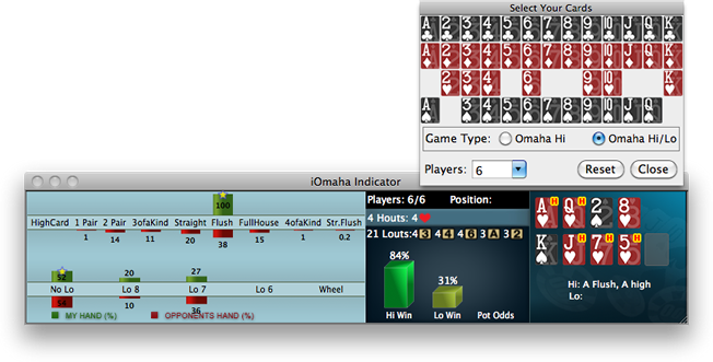 Manual Poker Calculator